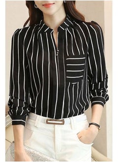 SunSet Lined Blouse For Women - Soft - Long Sleeve - BLACK - pzsku/Z342470EEDC99727A0AF1Z/45/_/1685911679/a5a766e3-9440-48fb-9e08-8d8131ea2936