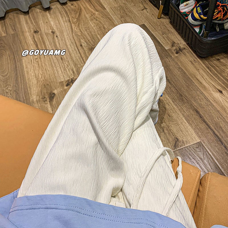 Men's Heavyweight Casual Straight Leg Pants - Image 1