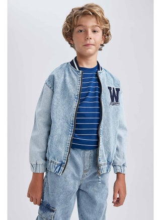 Boy Bomber Bomber Long Sleeve Denim Jacket - pzsku/Z3424873D13861B766A01Z/45/_/1692268716/cc1e8037-7712-4e99-bb48-4a0bc497e7cf