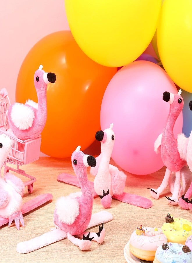 Skylety سكايليتي 8 قطع هدايا فلامنجو أساور دمى محشوة فلامنجو هدايا حفلات بالجملة لتزيين الحفلات هاواي لوازم أعياد الميلاد حشوات حقائب الهدايا مكافآت الصف - Image 5