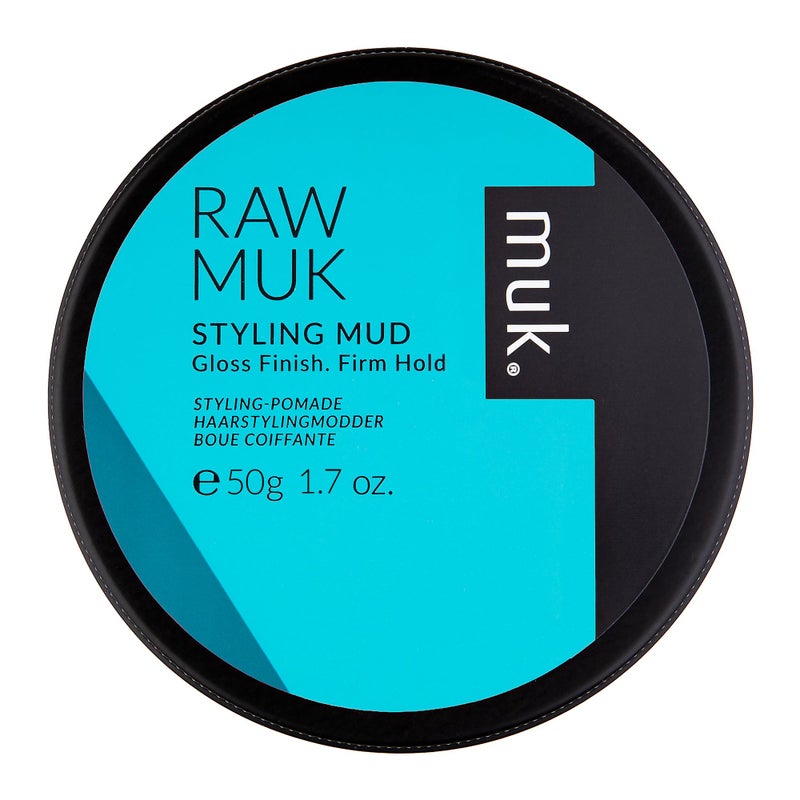 MUK. Haircare Raw Firm Hold Styling Mud, High Gloss Mud - 1.7oz - Image 1