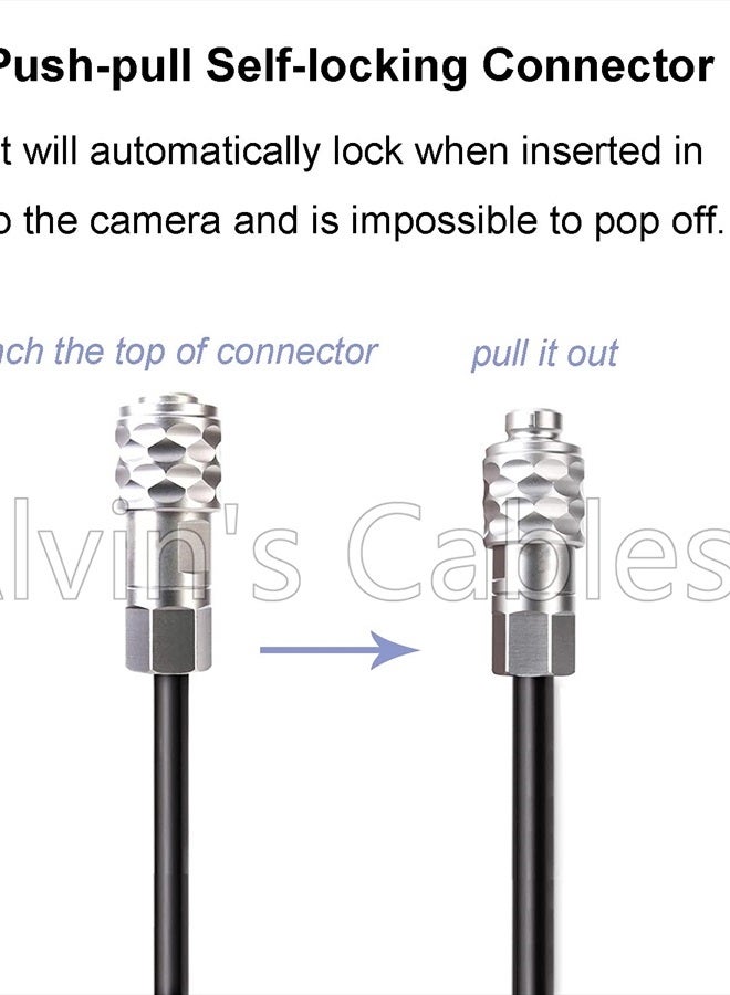 Alvin's Cables كابل طاقة D Tap لكاميرا بلاك ماجيك بوكيت سينما 4K| 6K BMPCC 4K 6K، كابل ملفوف 2 دبوس أنثوي إلى P Tap - Image 5