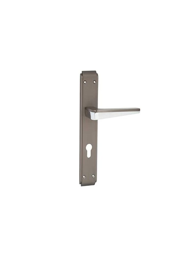 ROBUSTLINE Robustline Door Handle | premium zinc material | Grey and Silver Color  - Image 3