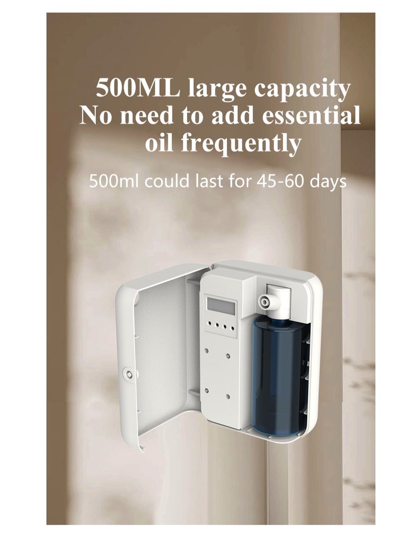 Bluetooth Essential Oil Diffuser Smart Aroma Machine - APP Control, Aisle Fragrance Machine,500ML Nebulizing, 1500m³ Coverage for Home/Hotel/Office/Spa（A1500） - Image 4