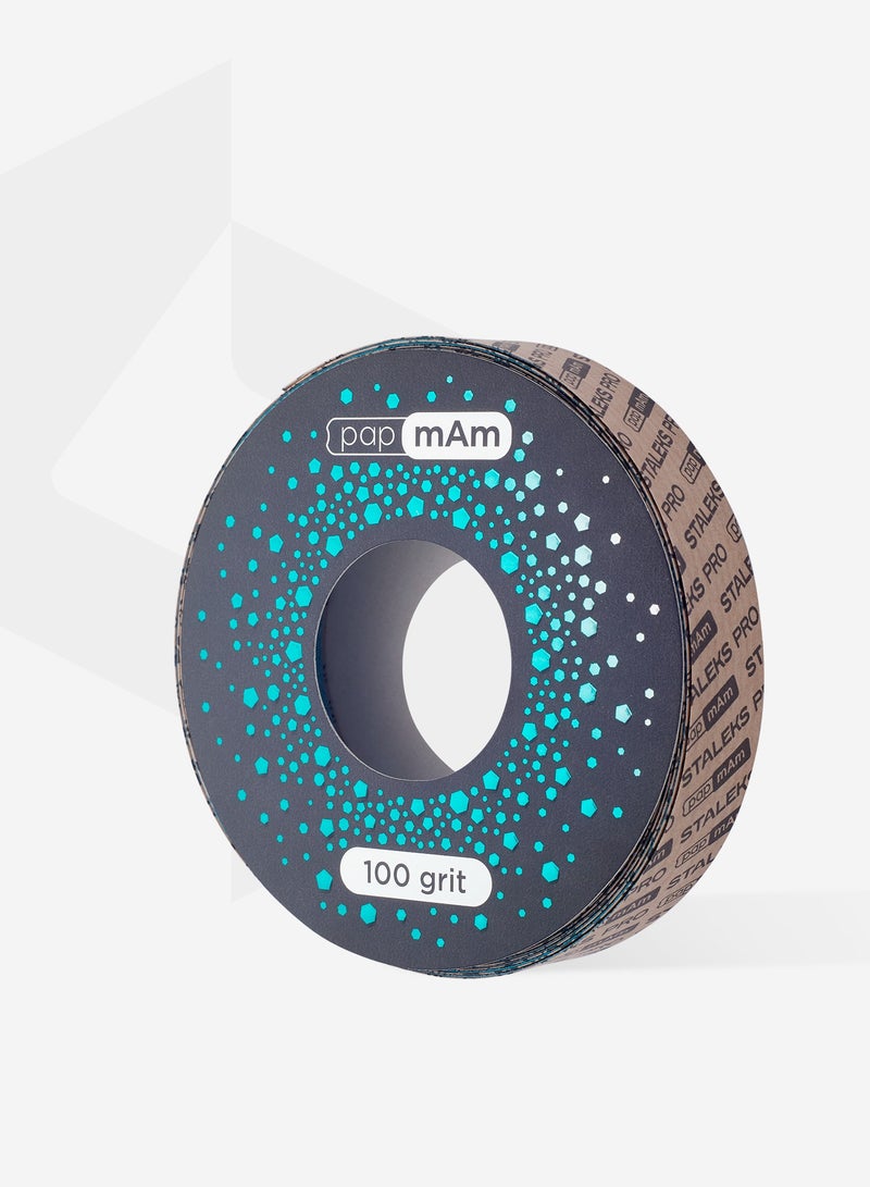 STALEKS PRO Disposable abrasive tape papmAm EXCLUSIVE 100 grit for the plastic case  - Image 2