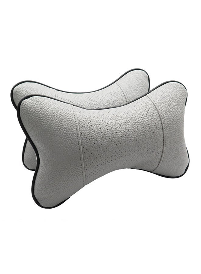 MUNTAQI 2-Piece Car Neck Pillow Seat Cushion Set
