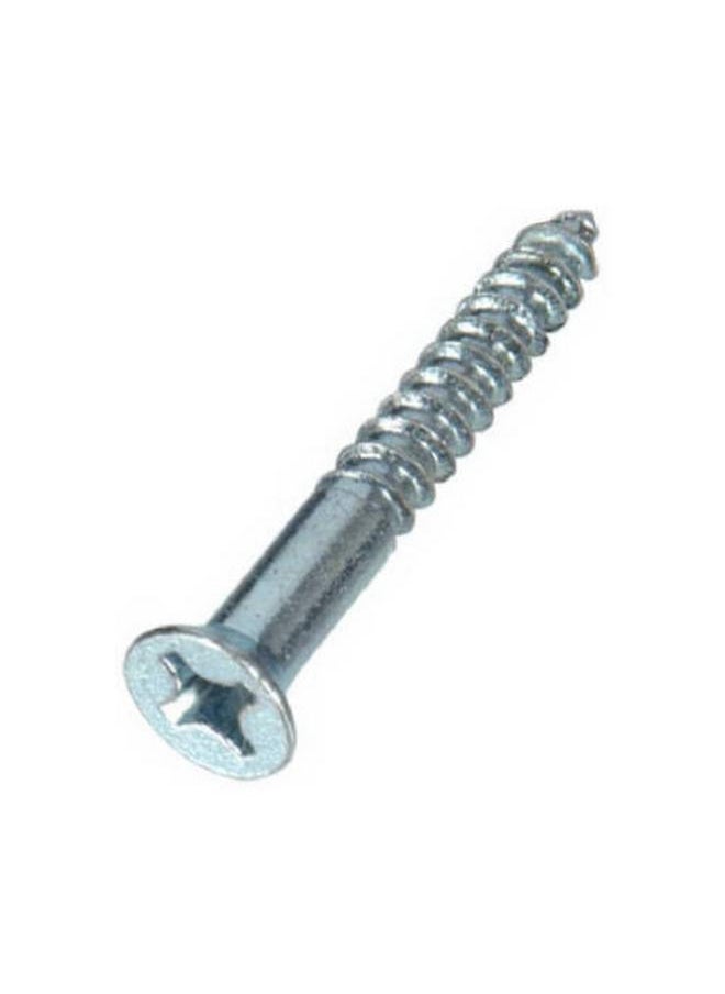 Hillman 30-Piece Phillips Zinc Plated Flat Head Steel Wood Screw Silver No.6 x 1/2inch 5103031  - Image 2