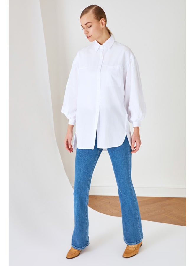 trendyol Tunic - White  - Image 2