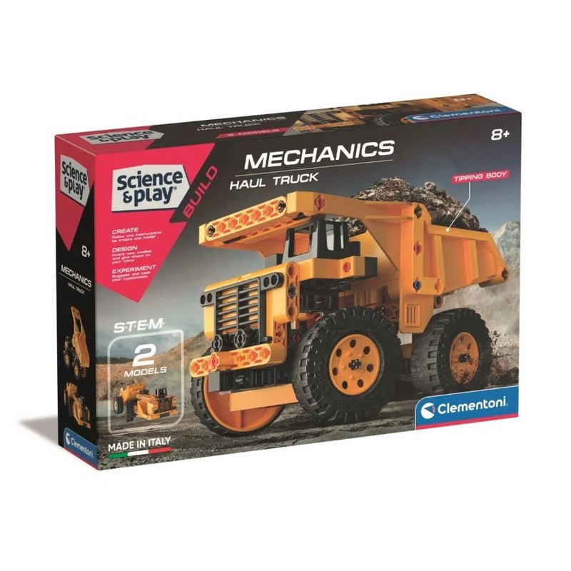 Clementoni - Science Museum Mechanics Haul Truck 2 Models - 61346 - Image 1