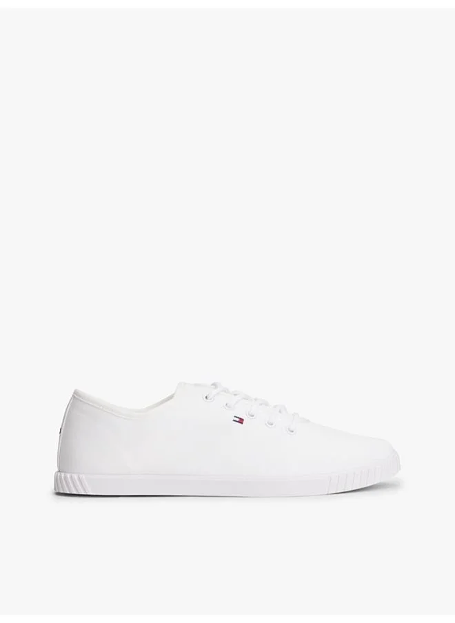 TOMMY HILFIGER Canvas Lace Up Sneakers