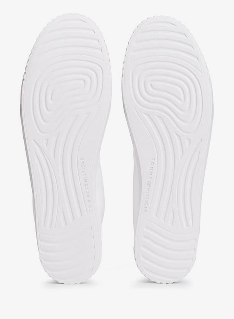 تومي هيلفيغر حذاء سنيكرز كانفاس برباط - Image 5