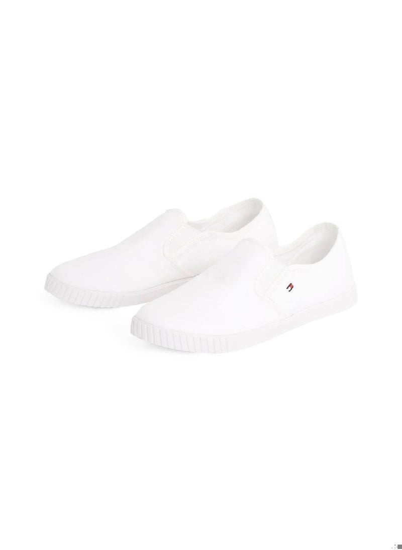 TOMMY HILFIGER Women's Canvas Espadrilles- Cotton, White  - Image 2