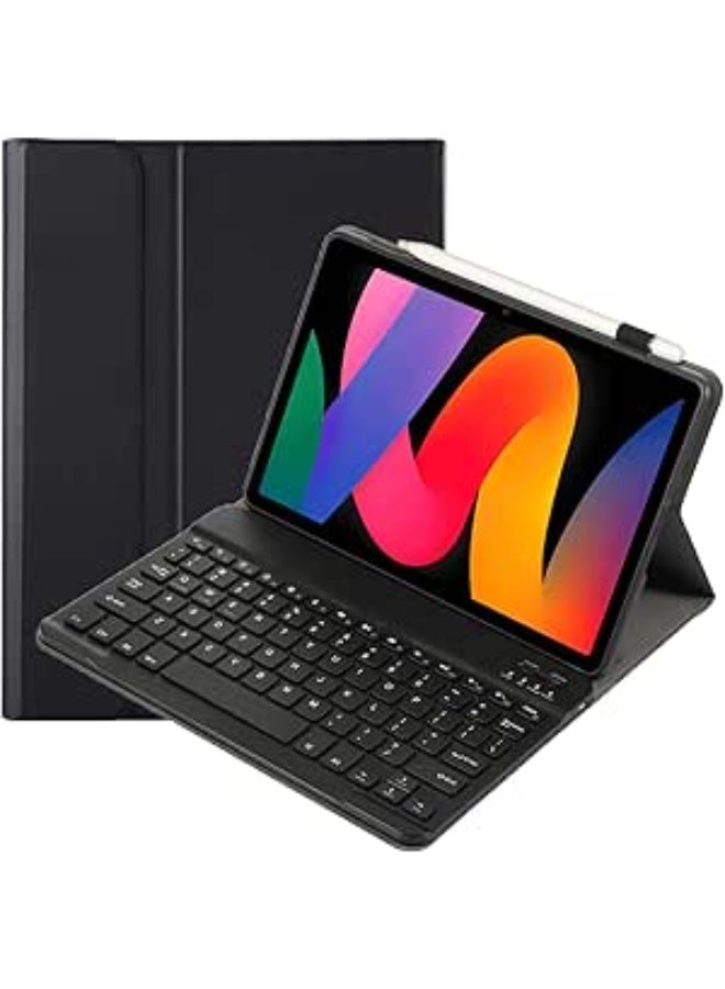 Keyboard Case for Xiaomi Redmi Pad SE Detachable Magnetic Wireless Keyboard Cover for Xiaomi Redmi Pad SE 11 Inch (Black) - Image 1