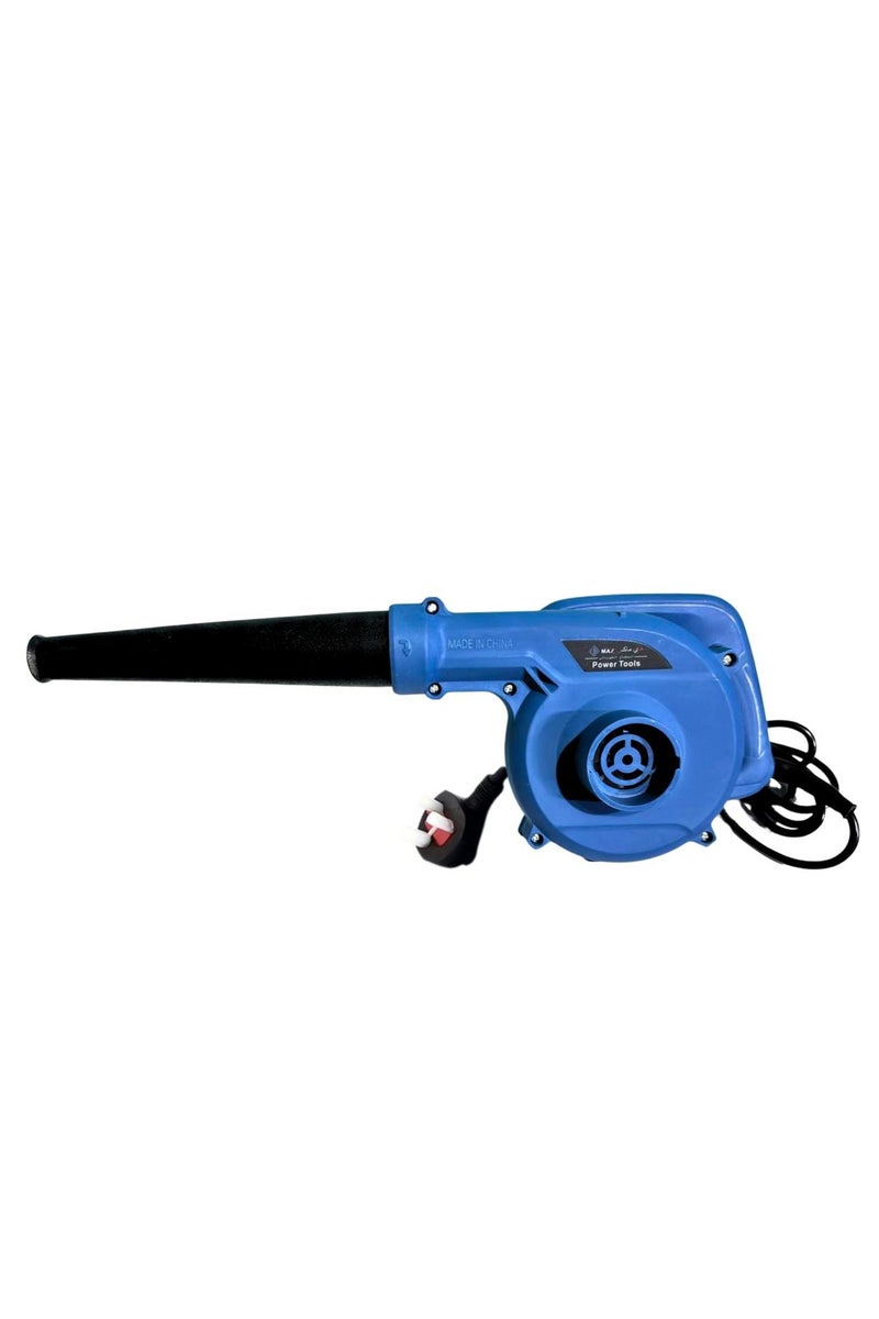 Generic Air Blower AC unit And Suction Vacuum With Collection Bag For Home And Garden,  650W and 220AC,(منفاخ هواء) BLUE 