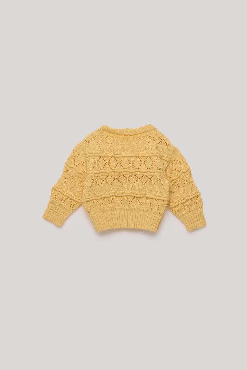 جي بي بيبي Bg Store Baby Girl Yellow Cardigan