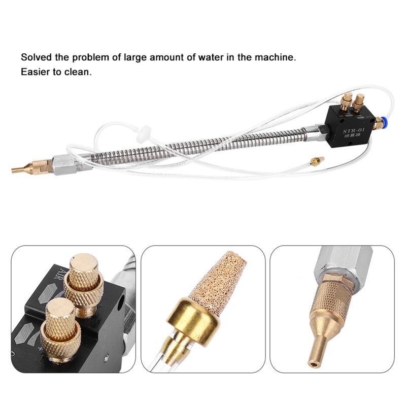 STR-01 Sprayer Adjustable Air Volume CNC Cooling System - Coolant Saving Lathe Cooler for Engraving Machine Milling Machine - Image 4