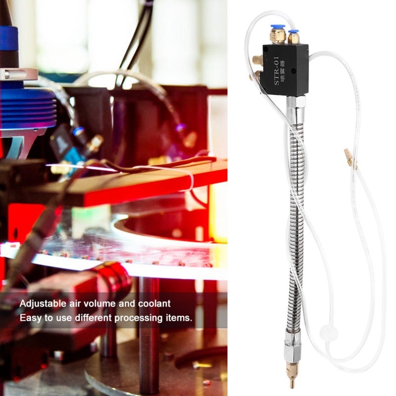 STR-01 Sprayer Adjustable Air Volume CNC Cooling System - Coolant Saving Lathe Cooler for Engraving Machine Milling Machine - Image 2