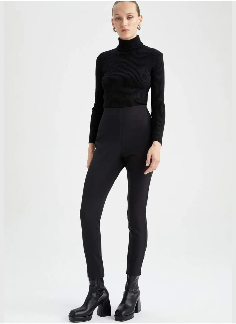 DeFacto Woman Skinny Fit Woven Trousers