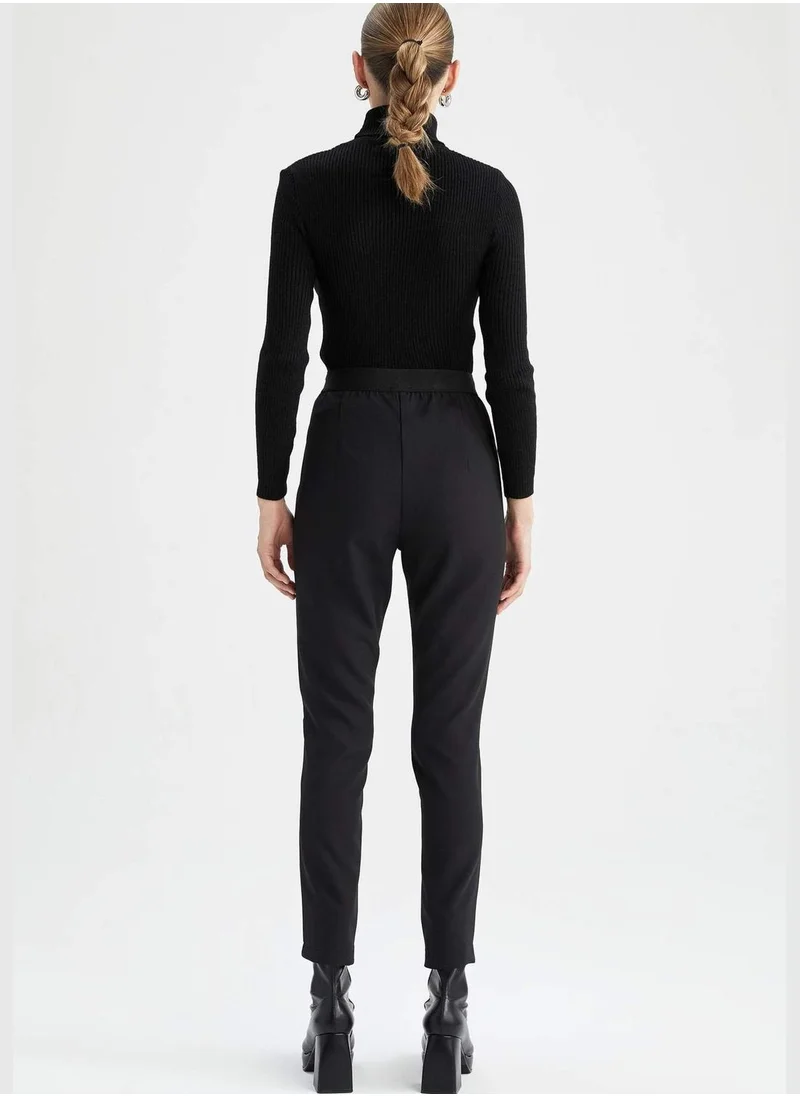 DeFacto Woman Skinny Fit Woven Trousers