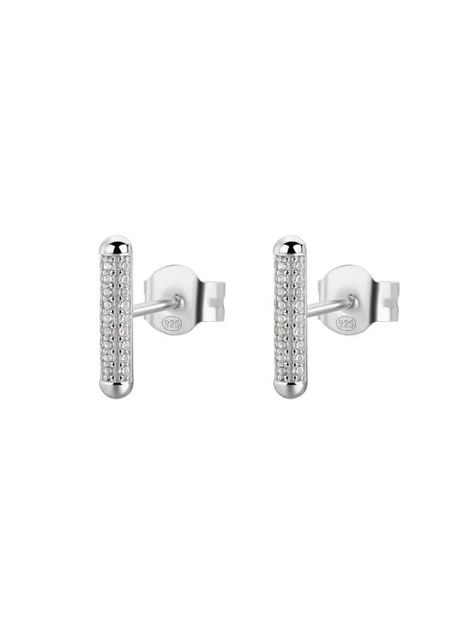 Rosato Bianca Sterling Lobe Earrings