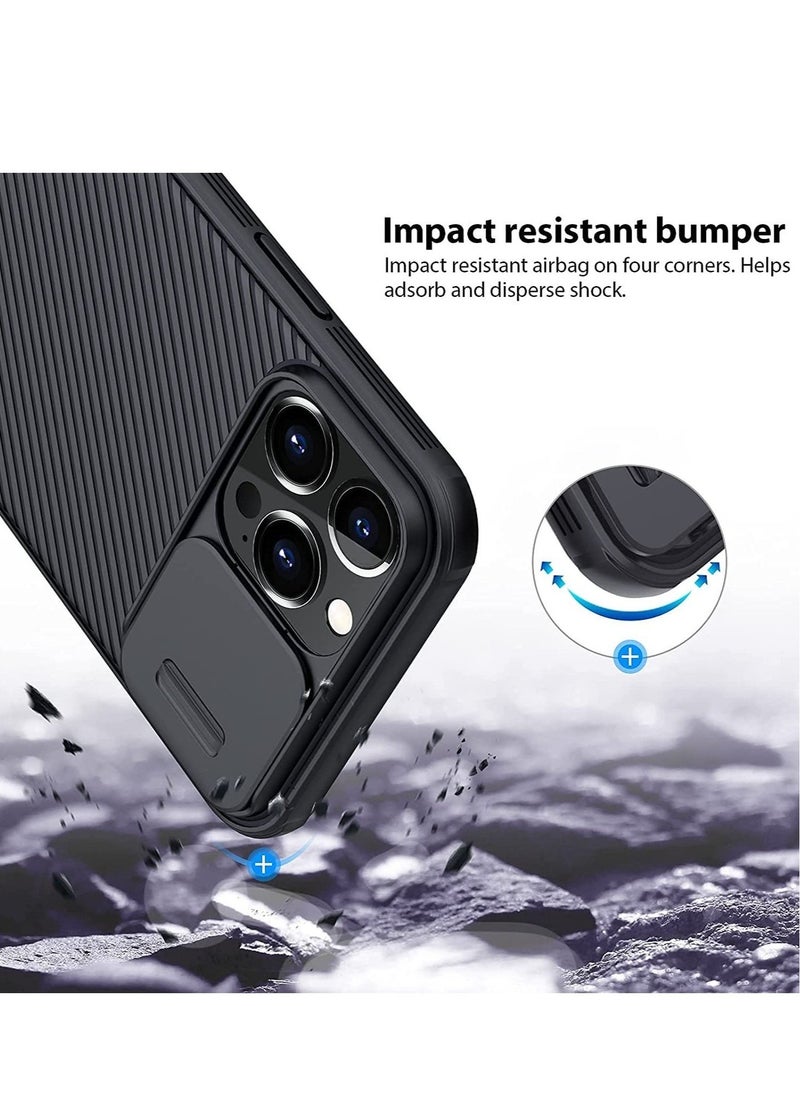 Raxoom iPhone 14 Pro Max Case Cover CamShield Pro Slide Camera Protection Cover - Scratch Resistant - Protect Privacy Case for Apple iPhone 14 Pro Max 6.7 (2022) by(iPhone 14 Pro Max, Black) - Image 3