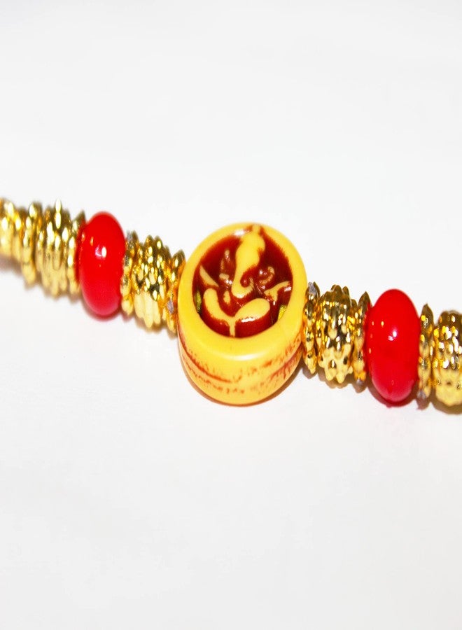 iberry's Rakhi Gift Pack with Set of One Rakhi & Rakshabandhan Card and Roli Chawal for Brother | rakhi for brother (4343)-Best Gift from Sister - Image 3