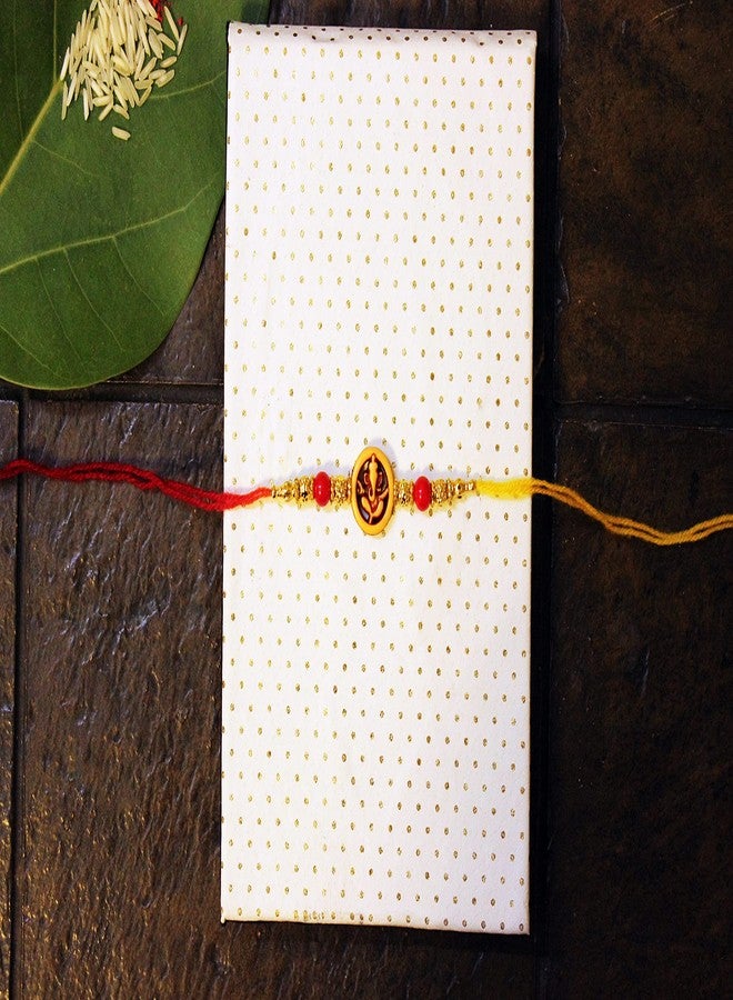 iberry's Rakhi Gift Pack with Set of One Rakhi & Rakshabandhan Card and Roli Chawal for Brother | rakhi for brother (4343)-Best Gift from Sister - Image 4