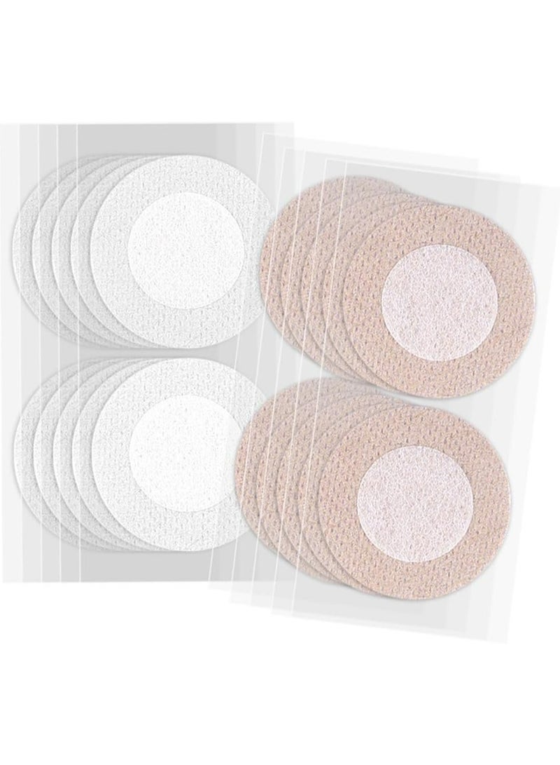 أوزيغالور 60 قطعة أغطية حلمات رجالية مضادة للاحتكاك - شفافة ولون اللحم للجري والصالة الرياضية والرياضة - Image 1