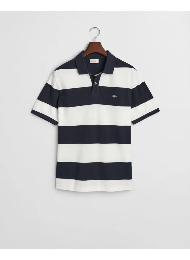GANT  Block Striped Piqué Polo Shirt for Men | Best Price UAE