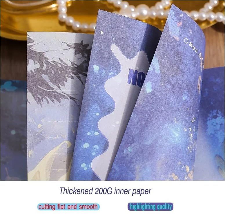 SWOPPERRY Diary for Kids –Journal Diary for Girls, Kawaii Diaries, Scrapbooking, Notepad for Students, Cute Stationery Items for Writing & Drawing (forets theme dairy) - Image 3