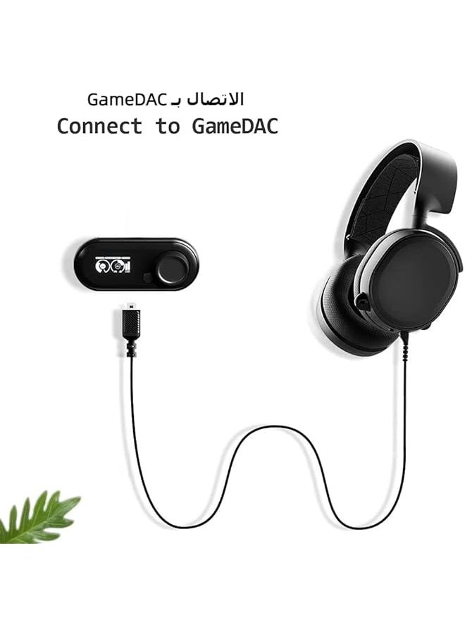 إيروريكس كابل صوت بديل متوافق مع Steelseries Arctis 3 Arctis 5 Arctis 7 Arctis Pro  - Image 3