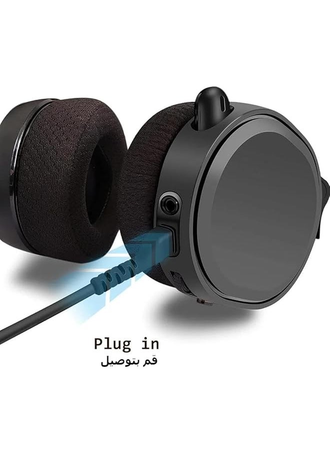 إيروريكس كابل صوت بديل متوافق مع Steelseries Arctis 3 Arctis 5 Arctis 7 Arctis Pro  - Image 5