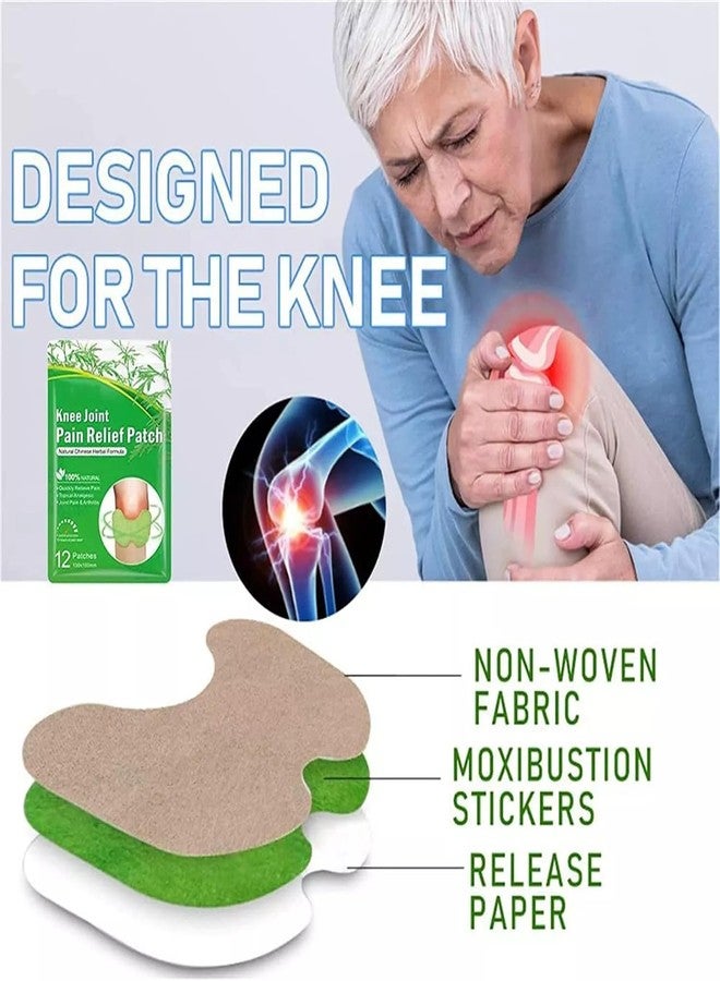 COOFANDY 20pcs Original Herbal Knee Patch - Knee Patches for Pain Relief, Plasters Can Effectively Promote Blood Circulation and Relieve Joint Pain Promotes Blood Circulation - Image 4