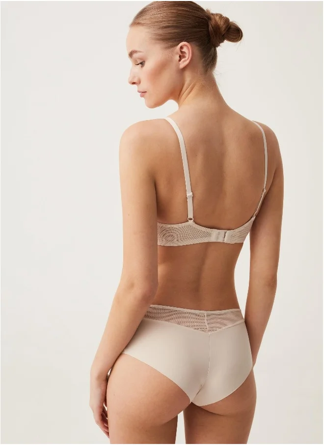 او في اس Ovs High-Rise Briefs In Microfibre