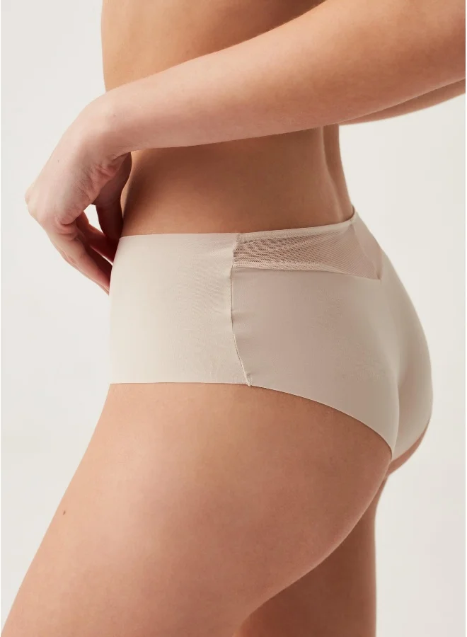 او في اس Ovs High-Rise Briefs In Microfibre