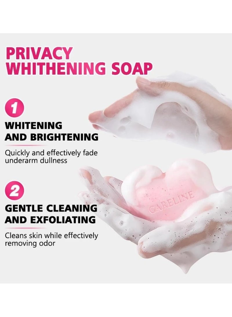Careline Whitening Vitc Soap Privacy Soap with Vitamin C and Collagen 80 g - Image 4