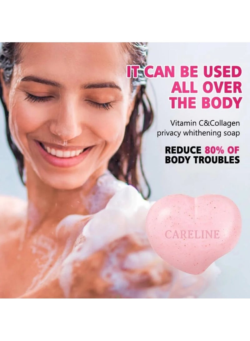 Careline Whitening Vitc Soap Privacy Soap with Vitamin C and Collagen 80 g - Image 3