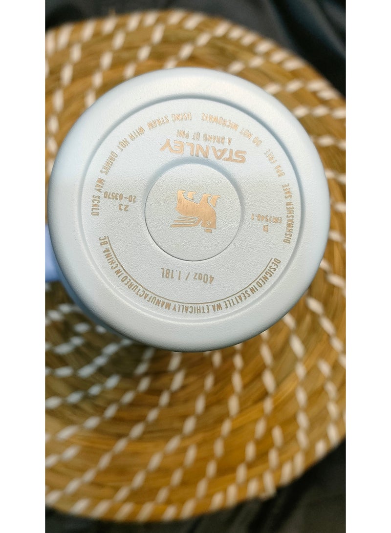 ستانلي مج ستانلي كوينشر ستانلس استيل مع الماصه 1200 مل ( لبنى سماوي) - Image 5