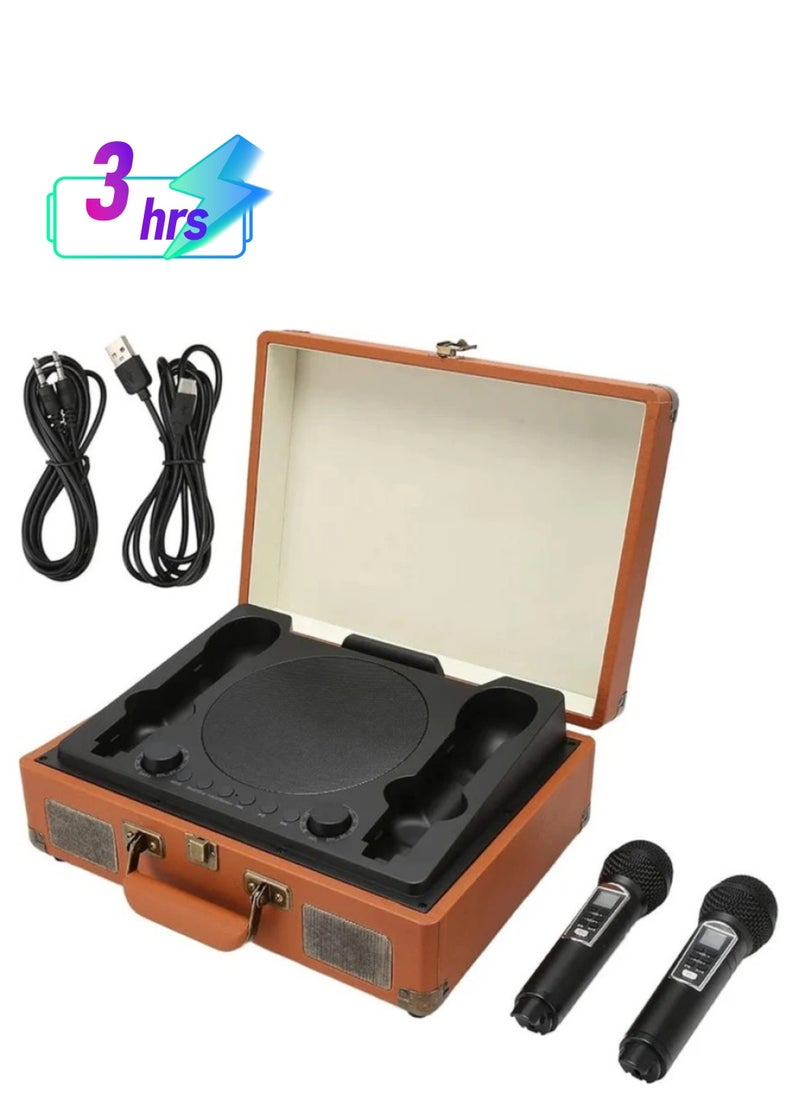 Smartbarry - Smartbarry Karoake Bluetooth Speaker 2mic Suitcase Design SW01 - Image 1