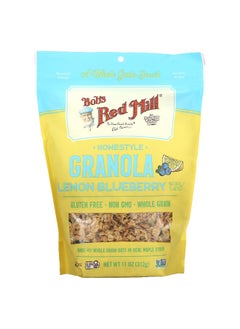 Bobs red mill Bob's Red Mill, Homestyle Granola, Lemon Blueberry, 11 oz (312 g)  - Image 1