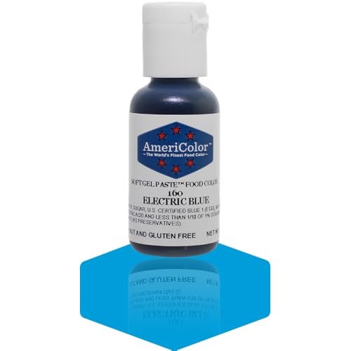 Americolor Soft Gel Paste Food Color, Electric Blue - Image 1