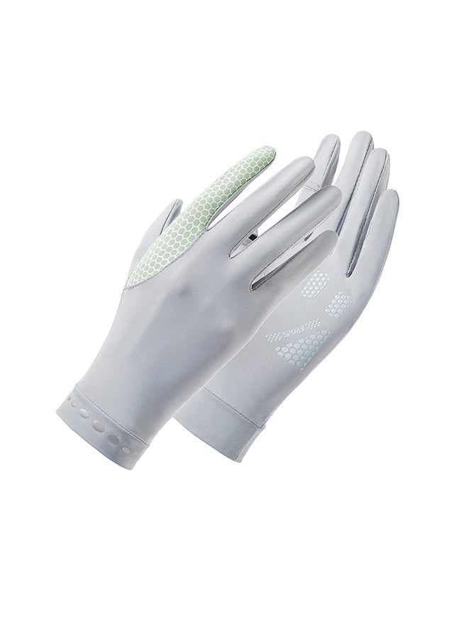 Outdoor open-fingered sun-protective gloves for use with touchscreens and driving Men - Image 1
