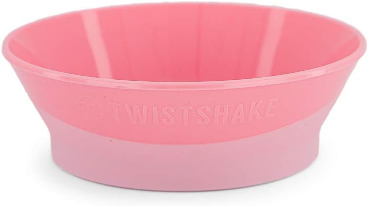 TWISTSHAKE Baby Bowl with Airtight Lid | BPA-Free Infant Weaning Tableware | 6 Month+ Kids Feeding Plate | Food Training for Toddlers | Pink - Image 3