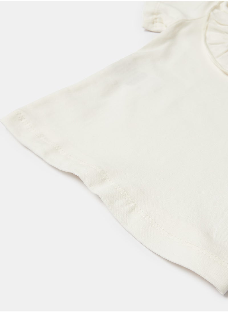 giggles - BODY BASIC Ecru Baby Girls - Image 1