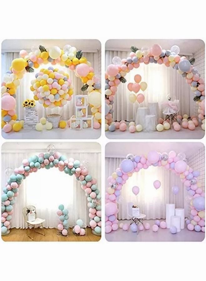 Balloon Arch Kit Adjustable Balloon Arch Stand with Water Fillable Base 50pcs Balloon Clip Balloon Pump for Wedding Graduation Birthday Party  - Image 5