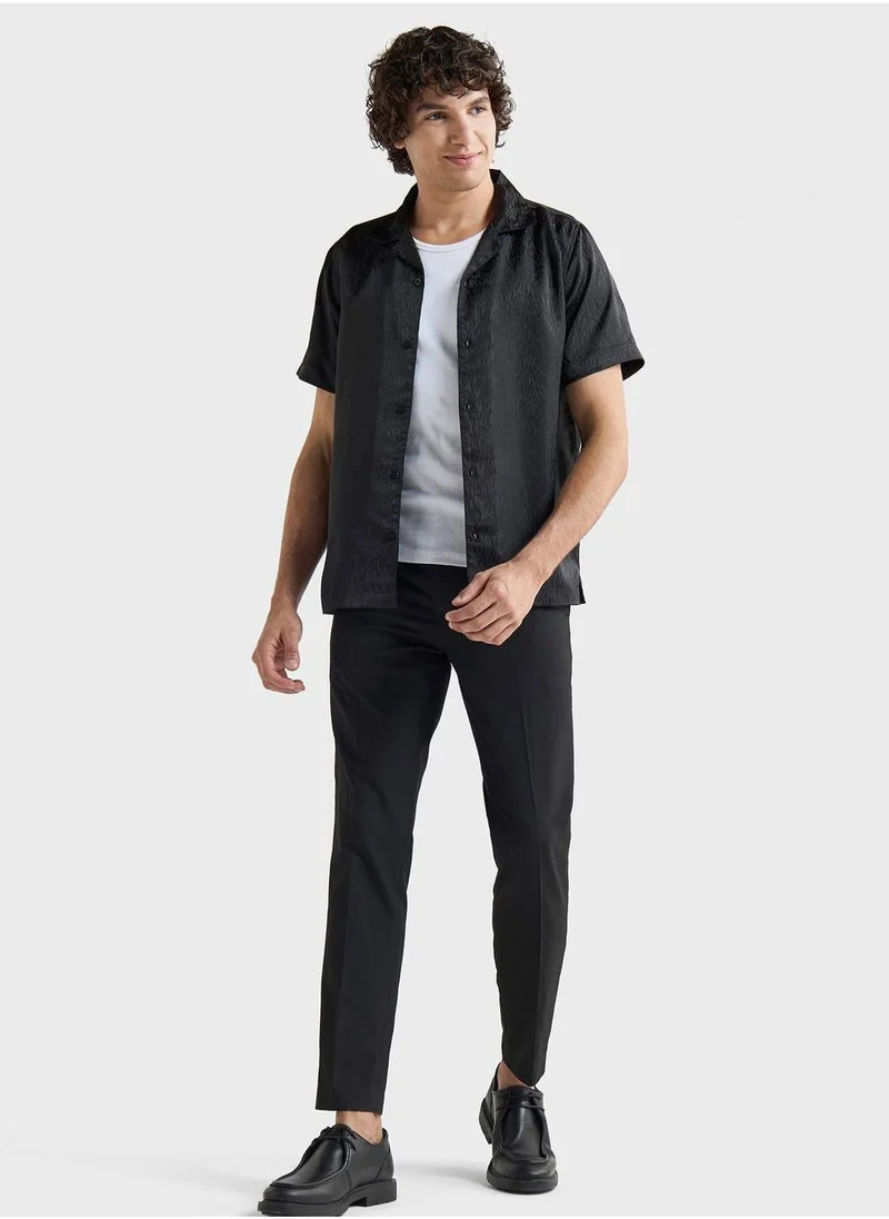 Splash FAV Textured Regular Fit Shirt