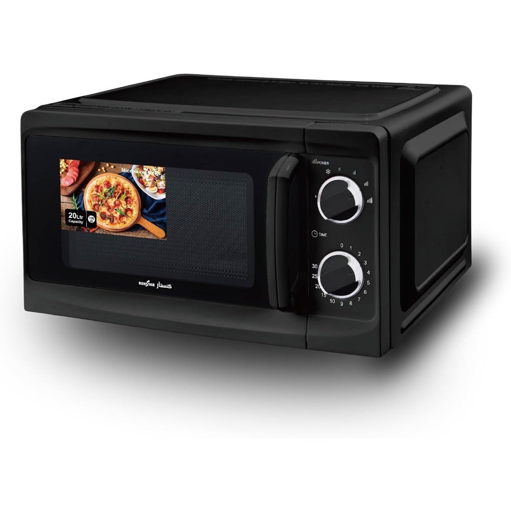 20 ltr Microwave Oven Black