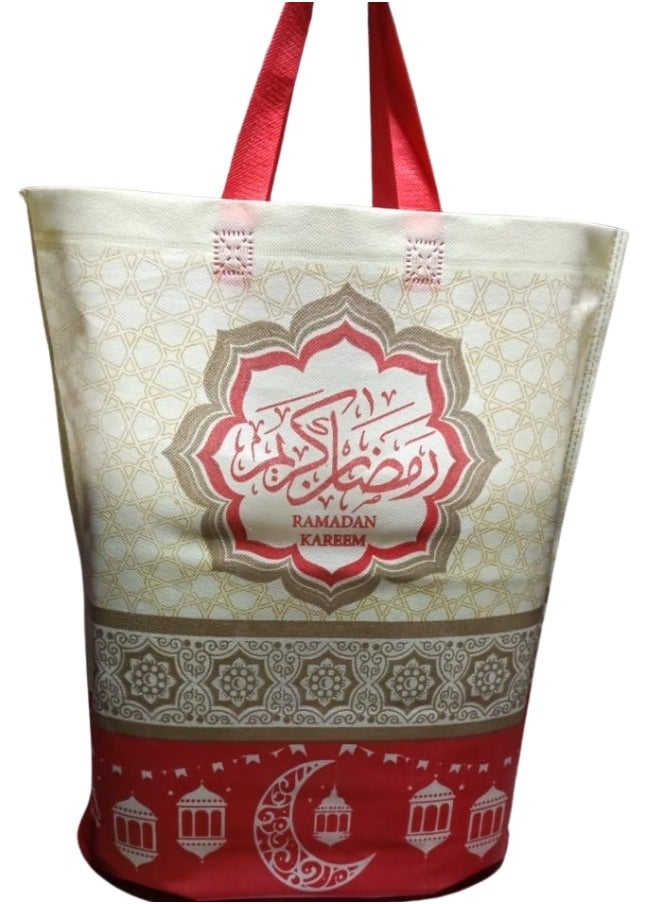 Generic Ramadan Kareem Cloth Bags for Gifts and Occasions (Size 40*50cm) - Random Color  - Image 4