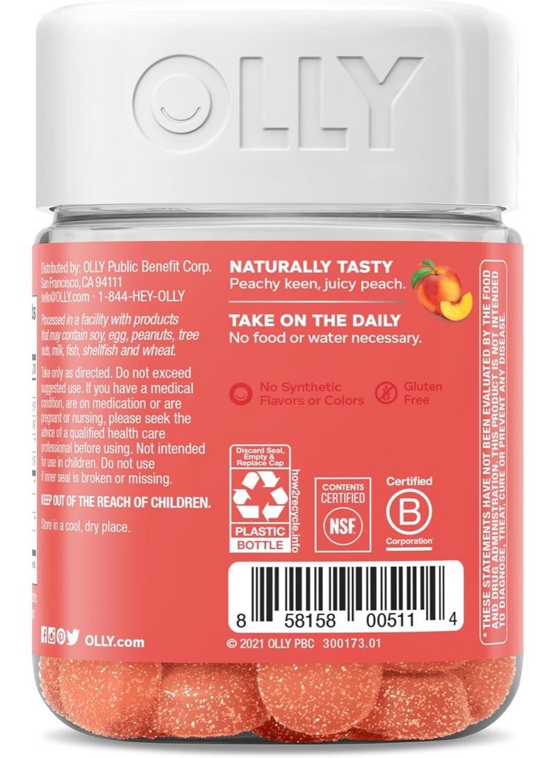 حلوى بروبيوتيك وبريبيوتيك، مكمل غذائي لدعم صحة الجهاز الهضمي والأمعاء للرجال والنساء، 30 قطعة - Image 3