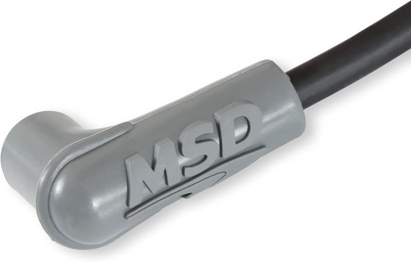 MSD 35593 Super Conductor Spark Plug Wire Set, Black - Image 4